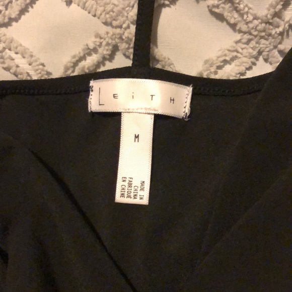 Sexy black cowneck top - Picture 3 of 3